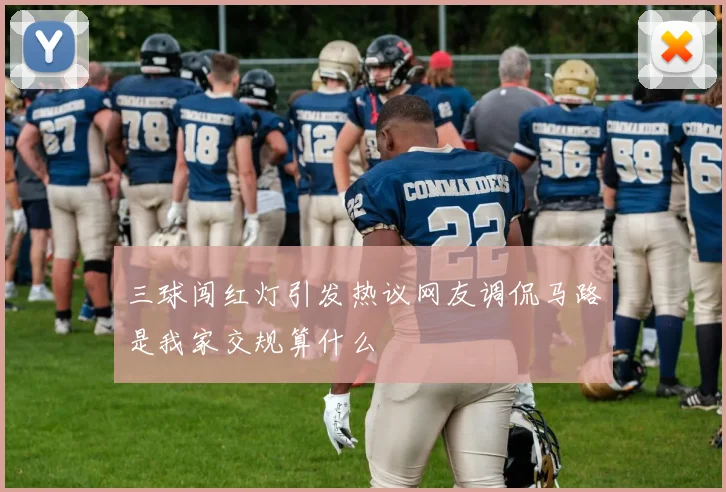 三球闯红灯引发热议网友调侃马路是我家交规算什么